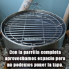 Parrilla superior completa grande