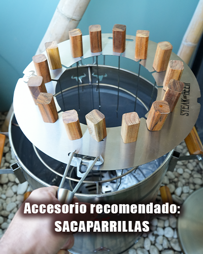 Saca parrilla